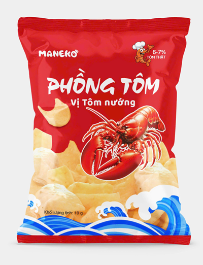 Phồng tôm vị tôm nướng gói 10g